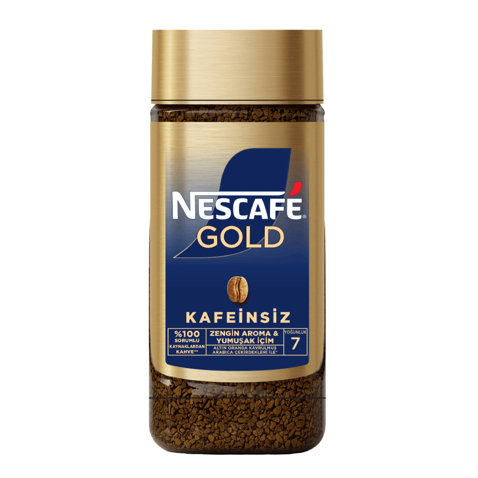 NESCAFÉ® GOLD Kafeinsiz Çözünebilir Kahve | Nescafé Türkiye